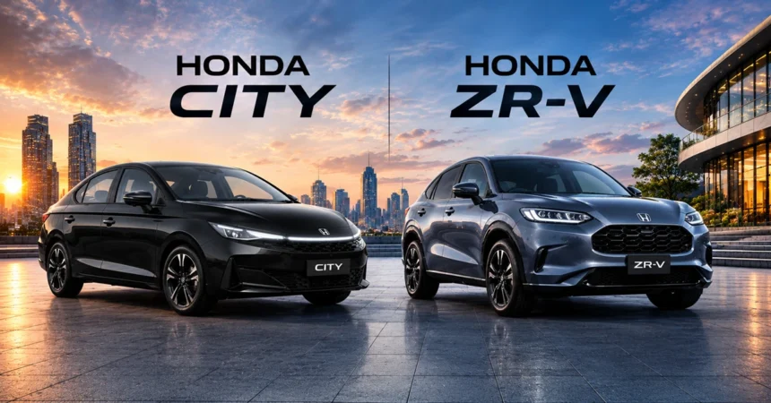 Honda City Facelift & Honda ZR-V Hybrid