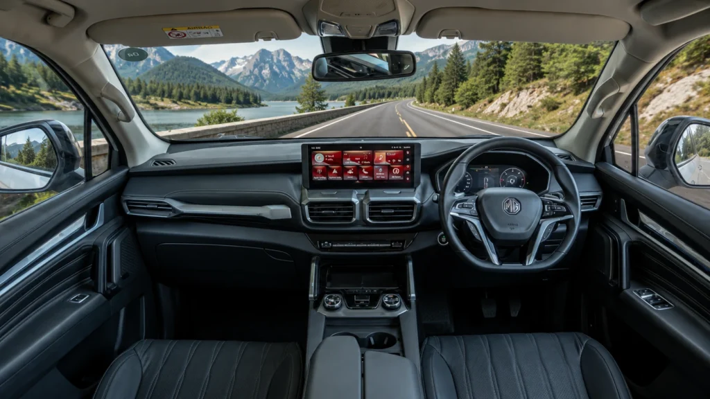 MG Majestor interior