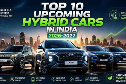 Upcoming Hybrid Cars in India 2026 2027 including Hyundai Creta Hybrid, Renault Duster Hybrid, Honda Elevate Hybrid and Maruti Fronx Hybrid